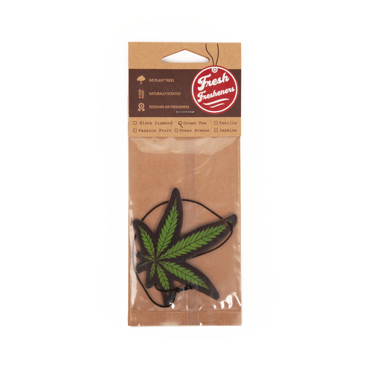 Weed Leaf Air Freshener Pack of 12