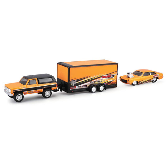 1979 K5 Blazer & 1971 Chevy Vega with Trailer 1:64