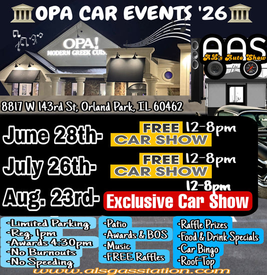 OPA CAR EVENTS ‘26