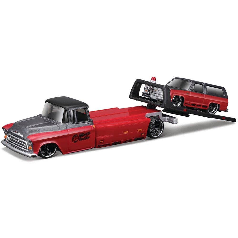 1957 Chevy Flatbed & 1979 Chevy K5 Blazer